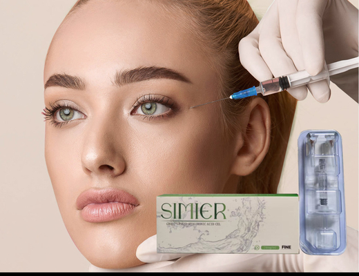 1 ml Lip Facial Dermal Filler Natriumhyaluronate Injecties Voor Rinoplastie