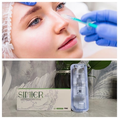 24 mg Hyaluronzuur Wrinkle Fillers Cross Linked HA Hyaluronzuur Injecties Gezicht