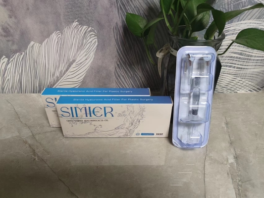 SIMIER 2 ml Anti- Rimpels Hyaluronzuur Injecteerbare Huid Filler voor Gezicht