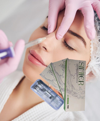 CE Hyaluronzuur Lip Facial Dermal Filler Cross Linked Injecteerbare Wrinkle Fillers