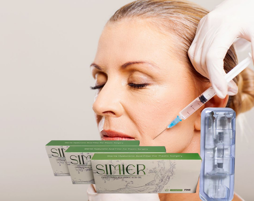Gel Cross Linked Hyaluronzuur Lip Filler Anti Wrinkle 1 ml 2 ml