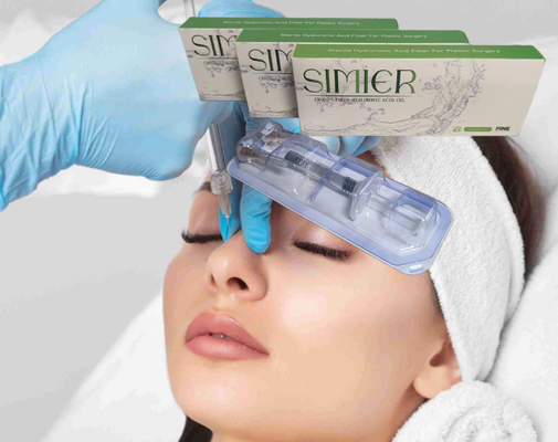 Huidverzorging Cross Linked Hyaluronic Acid Gezicht Injecteerbaar 1 ml 2 ml Dermale Filler