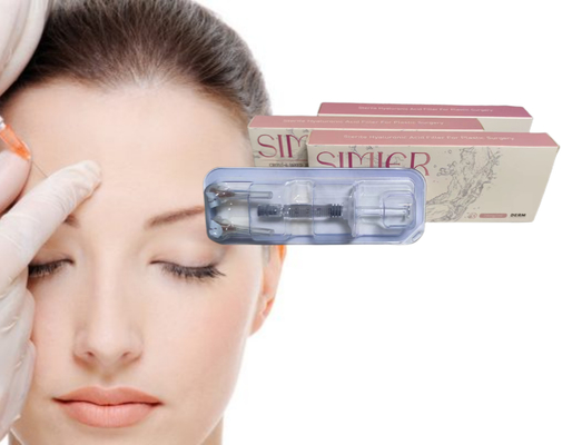 Doorzichtige 10 ml natriumhyaluronate gel injectiebehandeling voor het vullen van glimlachlijnen