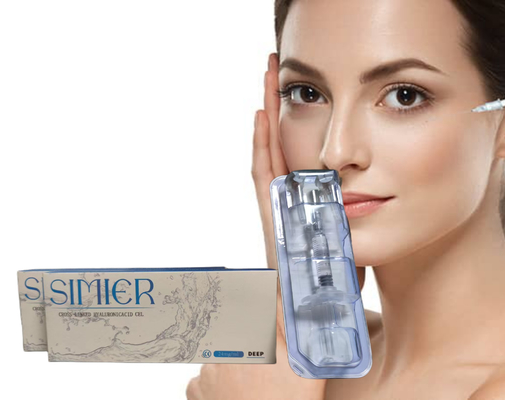 Hyaluronzuur injecteerbare huidvuller 5 ml 30 ml Langdurig