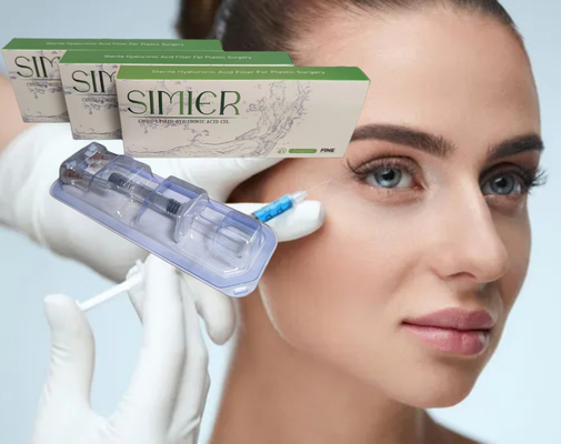 Cross Linked 5 ml 30 mg/ml Chin Hyaluronzuur Injectie Anti Wrinkle