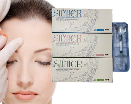 Het kruis verbond Hyaluronic Zure Huidwang Chin Lips Filler