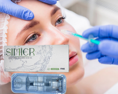 Het kruis verbond Hyaluronic Zure Huidwang Chin Lips Filler