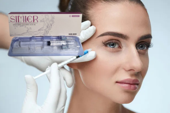 Cross Linked SIMIER Dermal Filler 2 ml Hydraulisch zuur injecties voor het gezicht